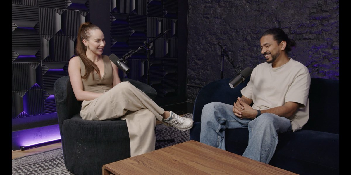 Ella Molony Cook with The Vibe Founder in the Time Rich studio
