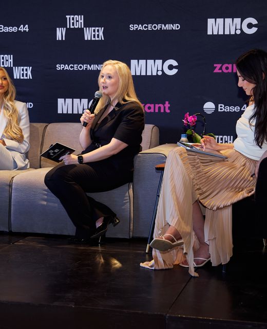 The NY Tech Week panel in conversation
